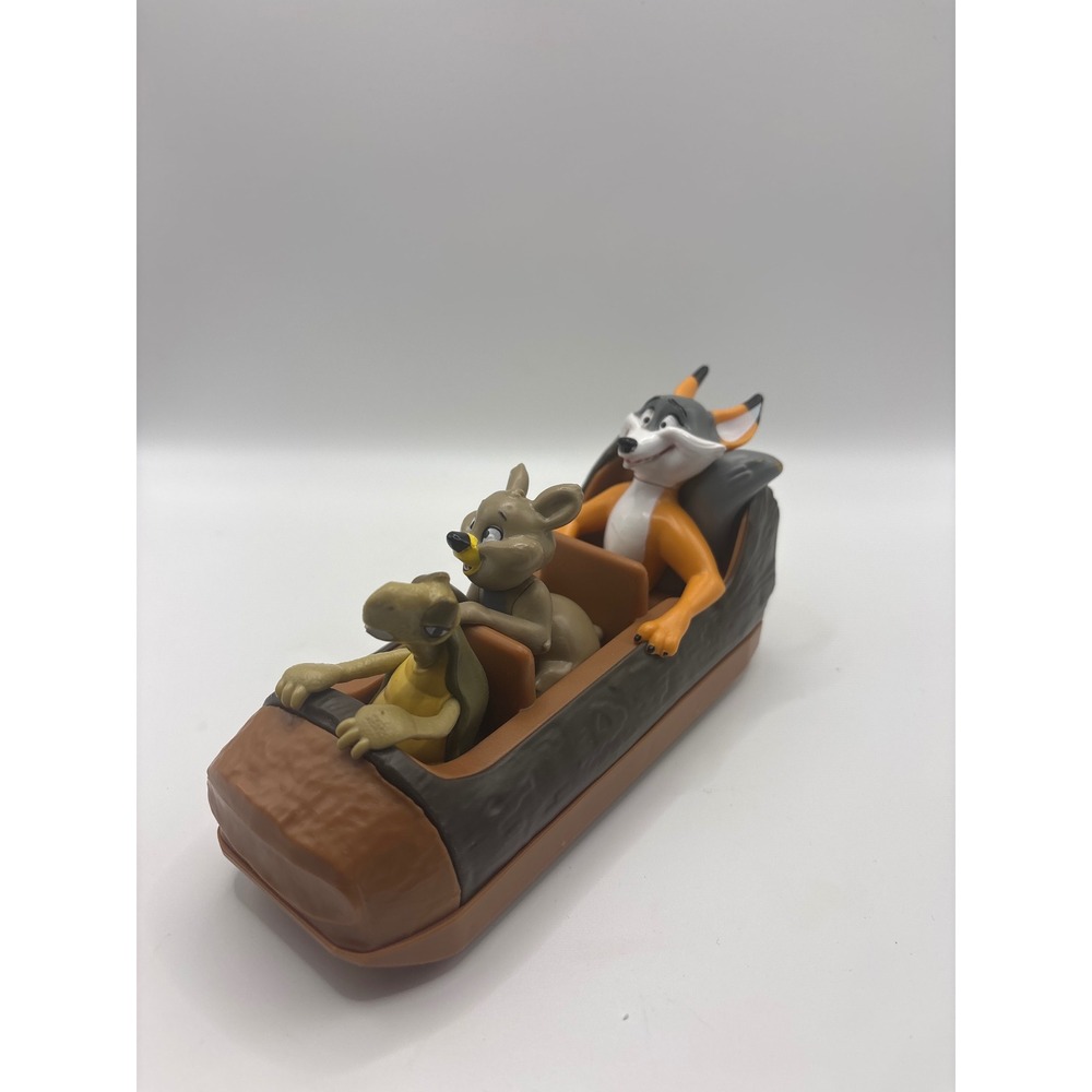 Disney Splash Mountain Log Flume Toy Br'er Fox Bear Rabbit Ride Vehicle - Picture 3 of 6
